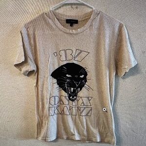 La Hearts Cream Graphic Tee